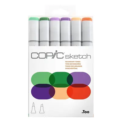 Copic Sketch Tintapatron Secondary Tones db