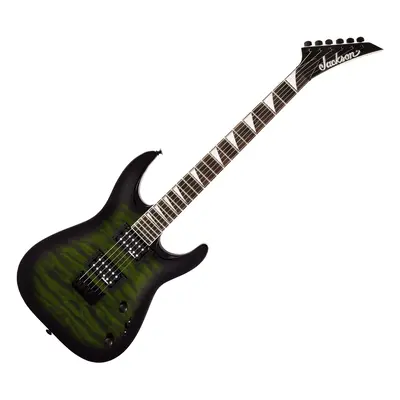 Jackson JS Series Dinky Arch Top JS32Q DKA HT AH Transparent Green Burst Elektromos gitár