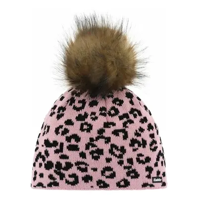 Eisbär Leora Lux Beanie Pink Clay/Black/Beige Téli sapka