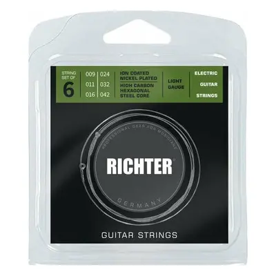 Richter Ion Coated Electric Guitar Strings - Elektromos gitárhúrok