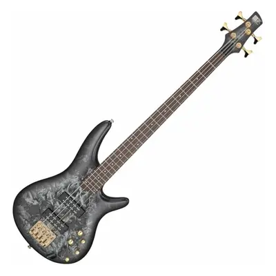 Ibanez SR300EDX-BZM Black Ice Frozen Matte Elektromos basszusgitár