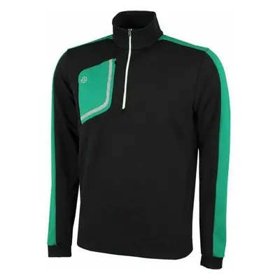 Galvin Green Dwight 1/2 Zip Black/Green/White Dzseki