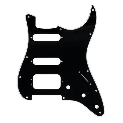 Fender Stratocaster HSS 11-Hole Mount 3-Ply Black Pickguard