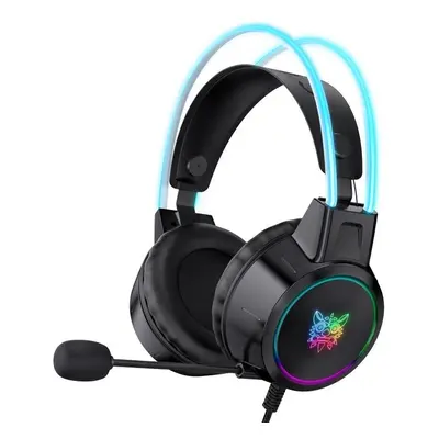 Onikuma X15 PRO Double-Head Beam RGB Wired Gaming Headset Fekete PC headset