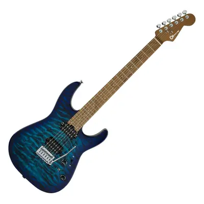 Charvel Pro-Mod DK24 HH 2PT CM QM Chlorine Burst Elektromos gitár