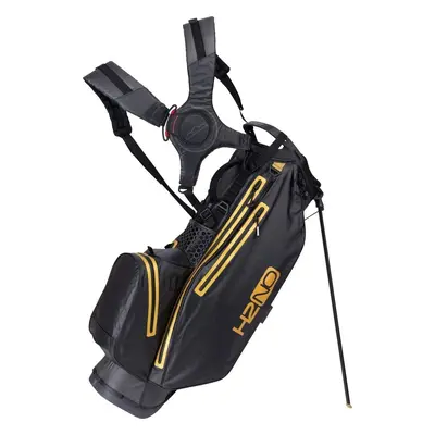 Sun Mountain H2NO Lite 14-Way Waterproof Stand Bag Steel/Black/Gold