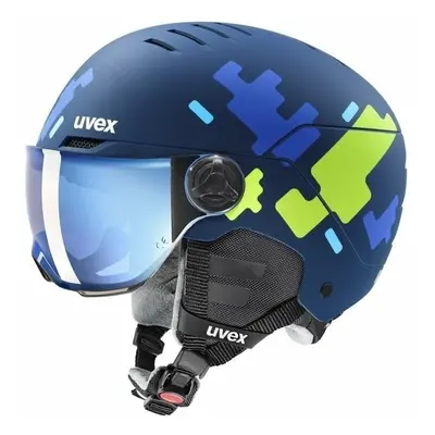 UVEX Rocket Junior Visor Blue Puzzle Mat Sísisak