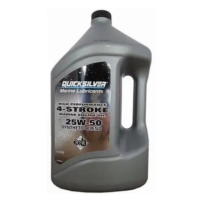 Quicksilver Verado FourStroke Engine Oil Synthetic Blend 25W50 L ütemű csónakmotor olaj