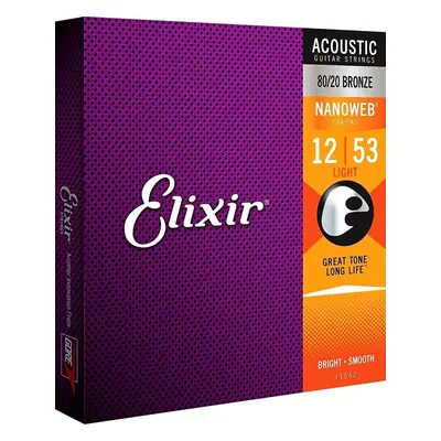 Elixir Nanoweb Akusztikus gitárhúrok