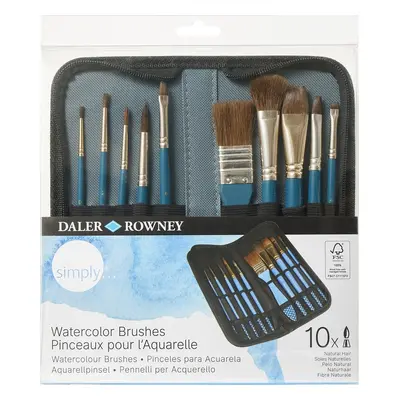 Daler Rowney Simply Watercolour Brush Natural Ecsetkészlet db