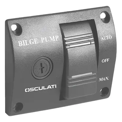 Osculati Universal Switch Panel for Bilge Pumps / V Hajó kapcsoló