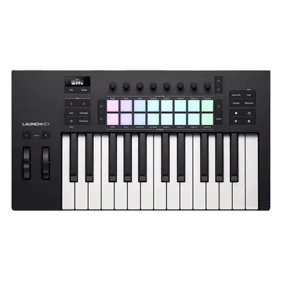 Novation Launchkey MK4 MIDI mesterbillentyűzet Black