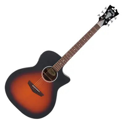 D'Angelico Premier Gramercy LS Satin Vintage Sunburst Elektroakusztikus gitár