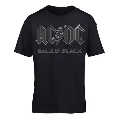 AC/DC Ing Back In Black Black