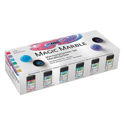 Kreul Magic Marble Színkészlet a márványozáshoz Metallic Colours x ml