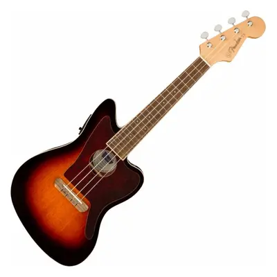 Fender Fullerton Jazzmaster Uke 3-Color Sunburst Koncert ukulele