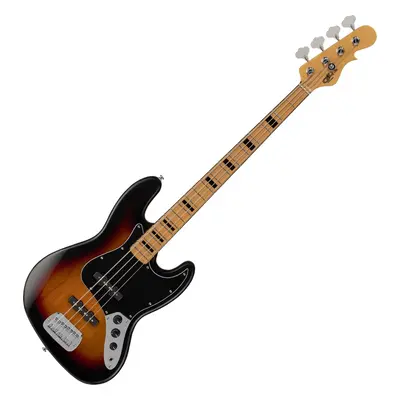 G&L Tribute JB 3-Tone Sunburst Elektromos basszusgitár