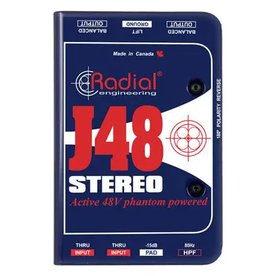 Radial J48 Stereo DI-Box