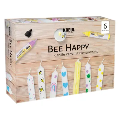 Kreul Candle Pen Bee Happy Set Tintapatron db