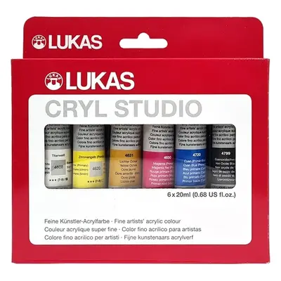 Lukas Cryl Studio Cardboard Box Akril festékek készlete x ml