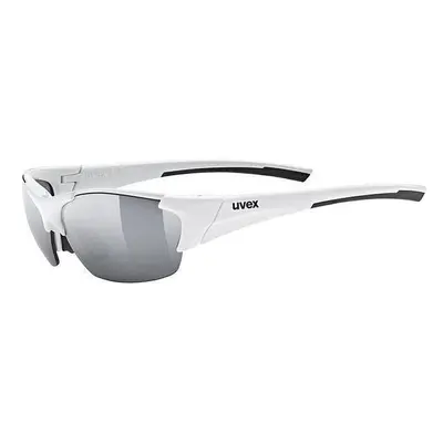 UVEX Blaze lll White Black/Mirror Silver Kerékpáros szemüveg