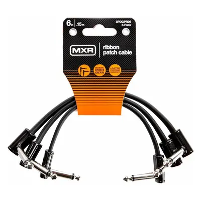 Dunlop MXR 3PDCPR06 Ribbon Patch Cable Pack cm Pipa - Pipa Patch kábel