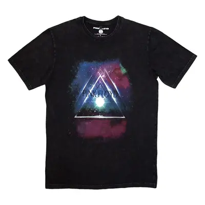 Pink Floyd Ing Space Prism Stone Wash Unisex Black