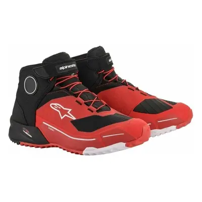 Alpinestars CR-X Drystar Riding Shoes Red/Black Motoros cipők