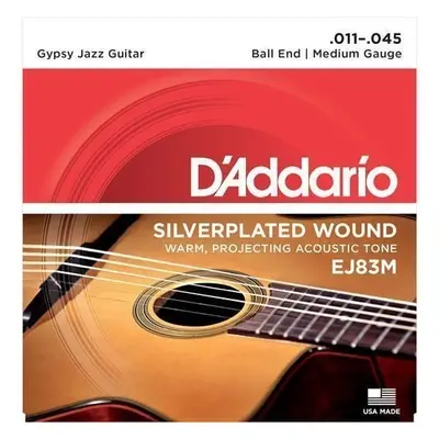 D'Addario EJ83M Akusztikus gitárhúrok