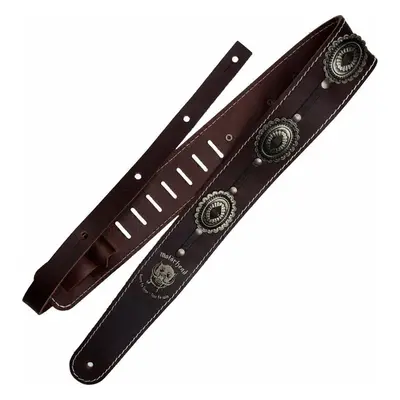 Richter Motörhead Concho Strap Gitárszíj Brown / Old Silver