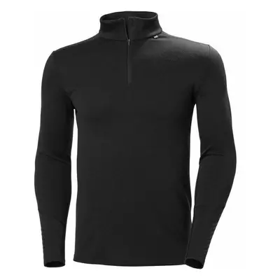 Helly Hansen Lifa Merino Midweight 1/2 Zip Black Termikus fehérnemű