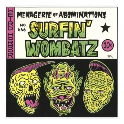 The Surfin' Wombatz - Menagerie Of Abominations (Limited Edition) (10" Vinyl)