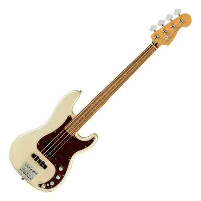 Fender Player Plus Precision Bass PF Olympic Pearl Elektromos basszusgitár