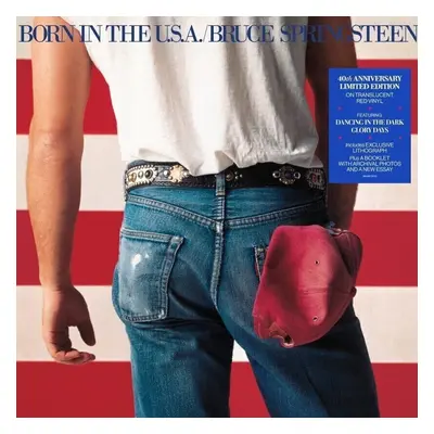 Bruce Springsteen - Born In The U.S.A. (Red Coloured) (Gatefold Sleeve) (Anniversary Edition) (L