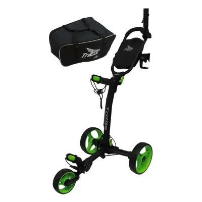 Axglo TriLite 3-Wheel Trolley SET Black/Green Hagyományos szállítókocsi