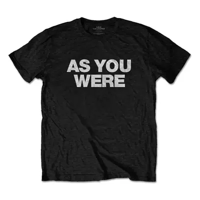 Liam Gallagher Ing As You Were Unisex Black