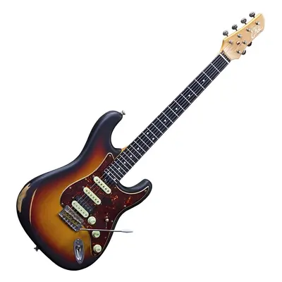 Eko guitars Aire Relic Sunburst Elektromos gitár