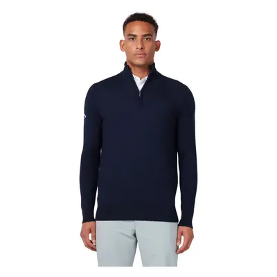 Callaway 1/4 Zipped Merino Dark Navy Pulóver