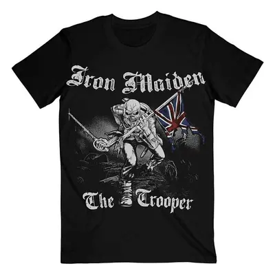 Iron Maiden Ing Sketched Trooper Unisex Black