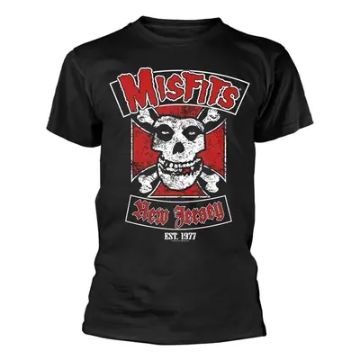 Misfits Ing Biker Design Unisex Black