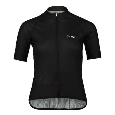 POC Essential Road Women's Logo Dzsörzi Uranium Black/Hydrogen White