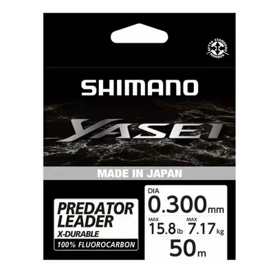 Shimano Fishing Yasei Predator Fluorocarbon Átlátszó 0,30 mm m 7,17 kg Zsinór