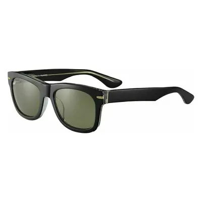 Serengeti Foyt Shiny Black Transparent Layer/Mineral Polarized Életmód szemüveg