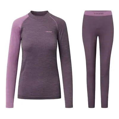 Viking Mounti Lady Set Base Layer Purple Termikus fehérnemű