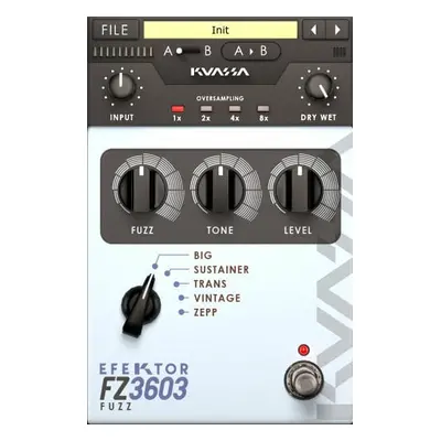 KUASSA Efektor FZ3603 Fuzz (Digitális termék)