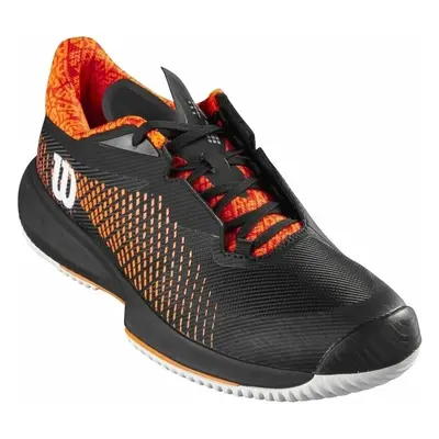 Wilson Kaos Swift 1.5 Mens Tennis Shoe Black/Phantom/Shocking Orange Férfi tenisz cipők