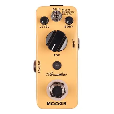 MOOER Acoustikar Gitáreffekt