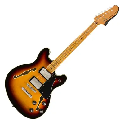 Fender Squier Classic Vibe Starcaster MN 3-Tone Sunburst Félakusztikus - jazz-gitár