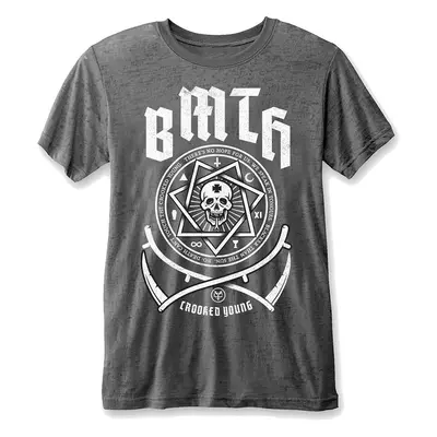 Bring Me The Horizon Ing Crooked Young Unisex Charcoal Grey