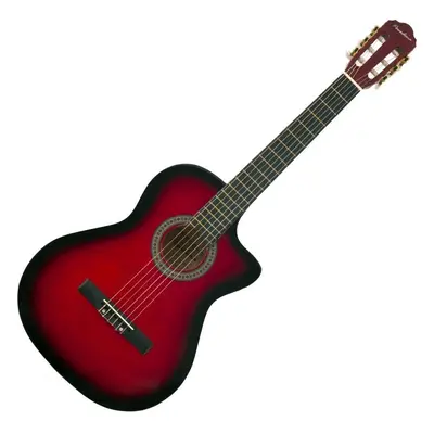 Pasadena SC041C Red Burst Klasszikus gitár